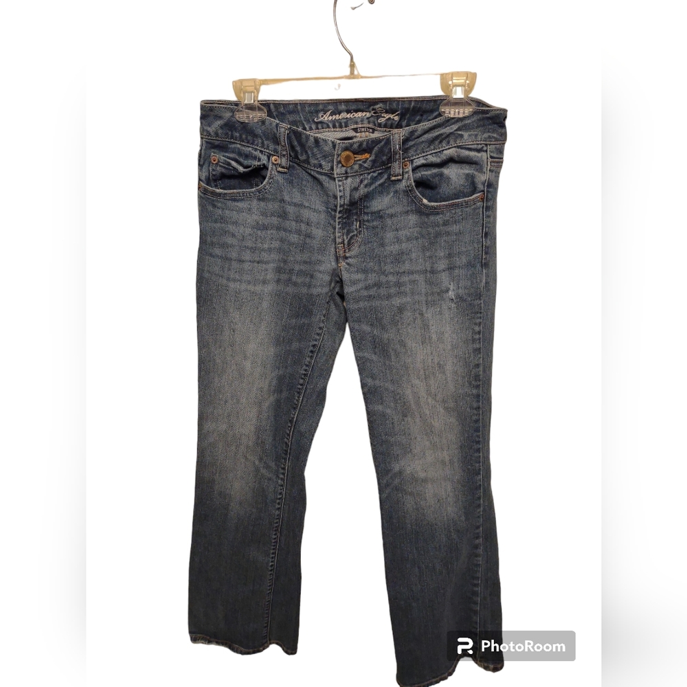 American‎ Eagle favorite boyfriend jeans Size 4 Normcore Classic Casual Preppy